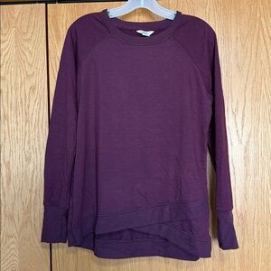 Danskin Plum Long Sleeve Top